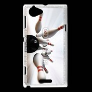 Coque Sony Xperia L Quille de Bowling