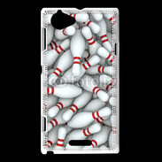 Coque Sony Xperia L Quille de bowling en folie