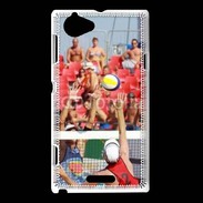 Coque Sony Xperia L Beach volley 3