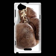 Coque Sony Xperia L Vieux gant de boxe