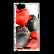 Coque Sony Xperia L Paire de gant de boxe