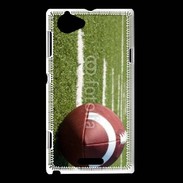 Coque Sony Xperia L Terrain de football USA