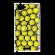 Coque Sony Xperia L Folie de balles de tennis