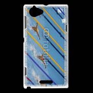 Coque Sony Xperia L Compétition de natation