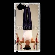 Coque Sony Xperia L Gymnastique Barres parrallèles