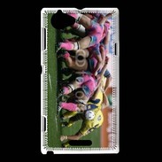 Coque Sony Xperia L Opposition pack de rugby