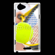 Coque Sony Xperia L Joueuse de tennis 