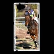 Coque Sony Xperia L Parcours complet Equitation