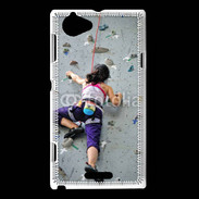 Coque Sony Xperia L Mur d'escalade
