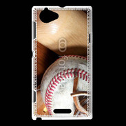 Coque Sony Xperia L Equipement de baseball