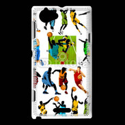 Coque Sony Xperia L Passion basket