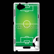 Coque Sony Xperia L Terrain de football