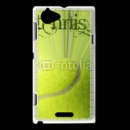 Coque Sony Xperia L J'aime le tennis 4