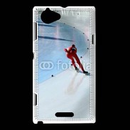 Coque Sony Xperia L Patinage de vitesse Short track