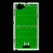 Coque Sony Xperia L Terrain de rugby
