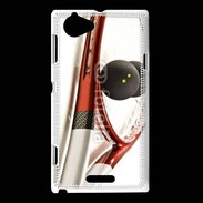 Coque Sony Xperia L Raquette de squash