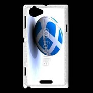 Coque Sony Xperia L Ballon de rugby Ecosse