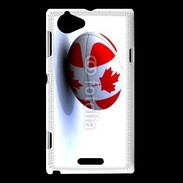 Coque Sony Xperia L Ballon de rugby Canada