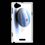 Coque Sony Xperia L Ballon de rugby Argentine