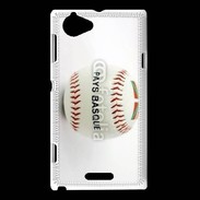 Coque Sony Xperia L Pelote basque 1
