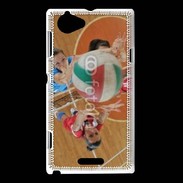 Coque Sony Xperia L Joueuses de volleyball au filet