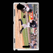 Coque Sony Xperia L Batteur Baseball