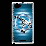 Coque Sony Xperia L Chrome basketball