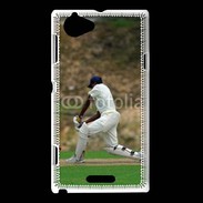 Coque Sony Xperia L Joueur de cricket 2