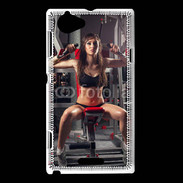 Coque Sony Xperia L Fitness féminin 5