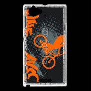 Coque Sony Xperia L Love BMX