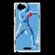 Coque Sony Xperia L Illustration boxer 1