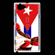 Coque Sony Xperia L Boxe amateur Cuba