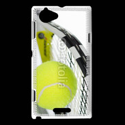 Coque Sony Xperia L Raquette et balle de tennis 5