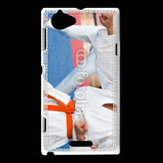 Coque Sony Xperia L Cours de karaté