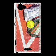 Coque Sony Xperia L Joueur de tennis 15