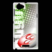 Coque Sony Xperia L Illustration rugby 5