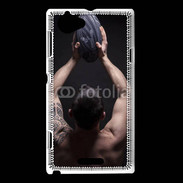 Coque Sony Xperia L Talonneur de rugby 5