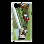 Coque Sony Xperia L Course hippique 2