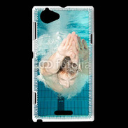 Coque Sony Xperia L Nageur sous l'eau 5