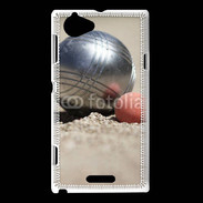 Coque Sony Xperia L Amour de la pétanque