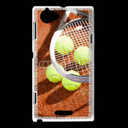 Coque Sony Xperia L Raquette de tennis 50
