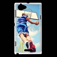 Coque Sony Xperia L Basketball passion 50