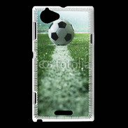 Coque Sony Xperia L Terrain de football 10