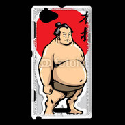 Coque Sony Xperia L Illustration Sumo 10