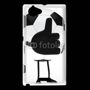 Coque Sony Xperia L J'aime le foot