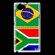 Coque Sony Xperia L Coupe du monde 2014