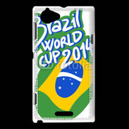 Coque Sony Xperia L Coupe du monde Brésil 2
