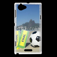 Coque Sony Xperia L Coupe du monde Brésil 7