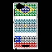 Coque Sony Xperia L Coupe du monde 2014 (33)