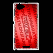 Coque Sony Xperia L Distance Marathon 42,195km